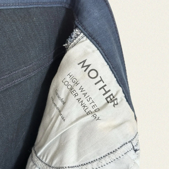 MOTHER High-Waisted Looker Ankle Fray - Picture 8 of 9